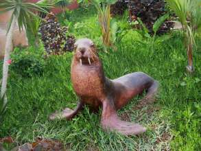 SeelÃ¶we Skulptur Siam Park