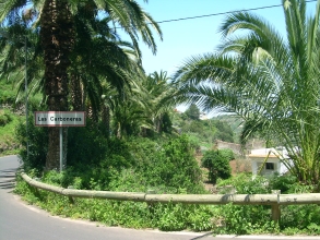 Las Carboneras Strassenschild