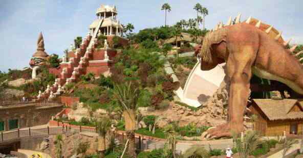 Übersicht Tower of Power Teneriffa Siam Park